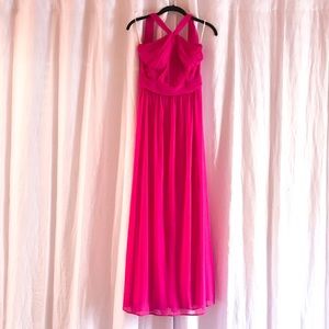 David’s Bridal floor length dress